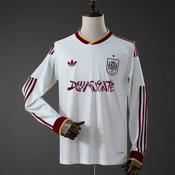 Tailandia Camiseta España 2ª ML DELLAFUENTE 2026 Tailandia Camiseta España 2ª ML DELLAFUENTE 2026